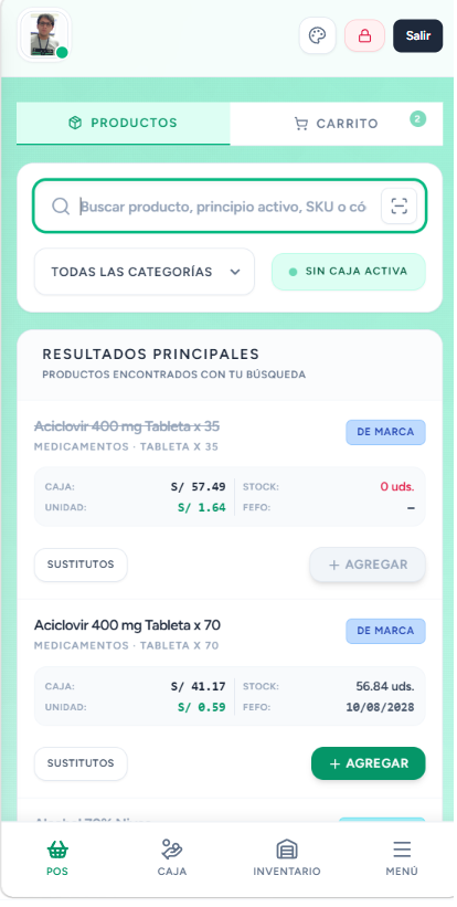 LUFARM POS Móvil